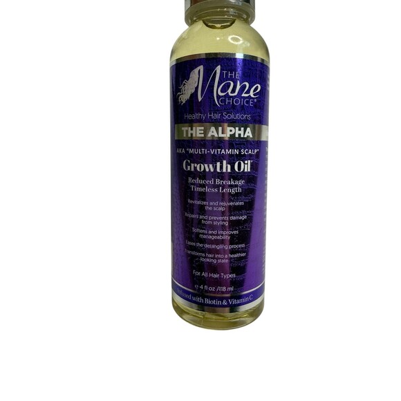 The Mane Choice Alpha Multi-Vitamin Scalp Nourishing Hair Growth Oil 4fl Oz - Picture 3 of 7